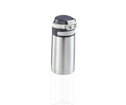 Bidon, termos, kubek termiczny LEIFHEIT termiczny Flip 350 ml srebrny 03244